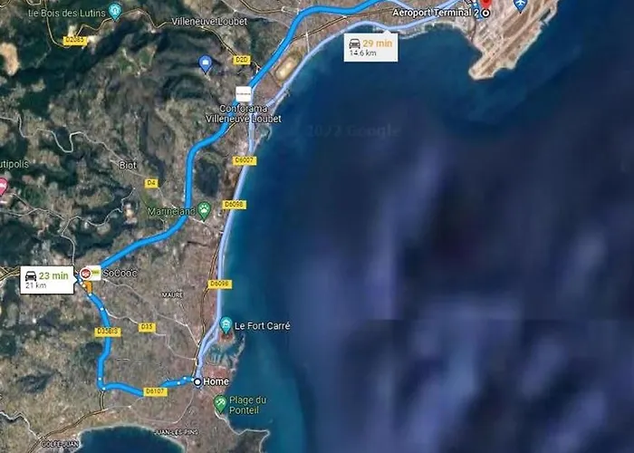 Charming Ac 2-bedroom Center Family, Couples Friendly Antibes